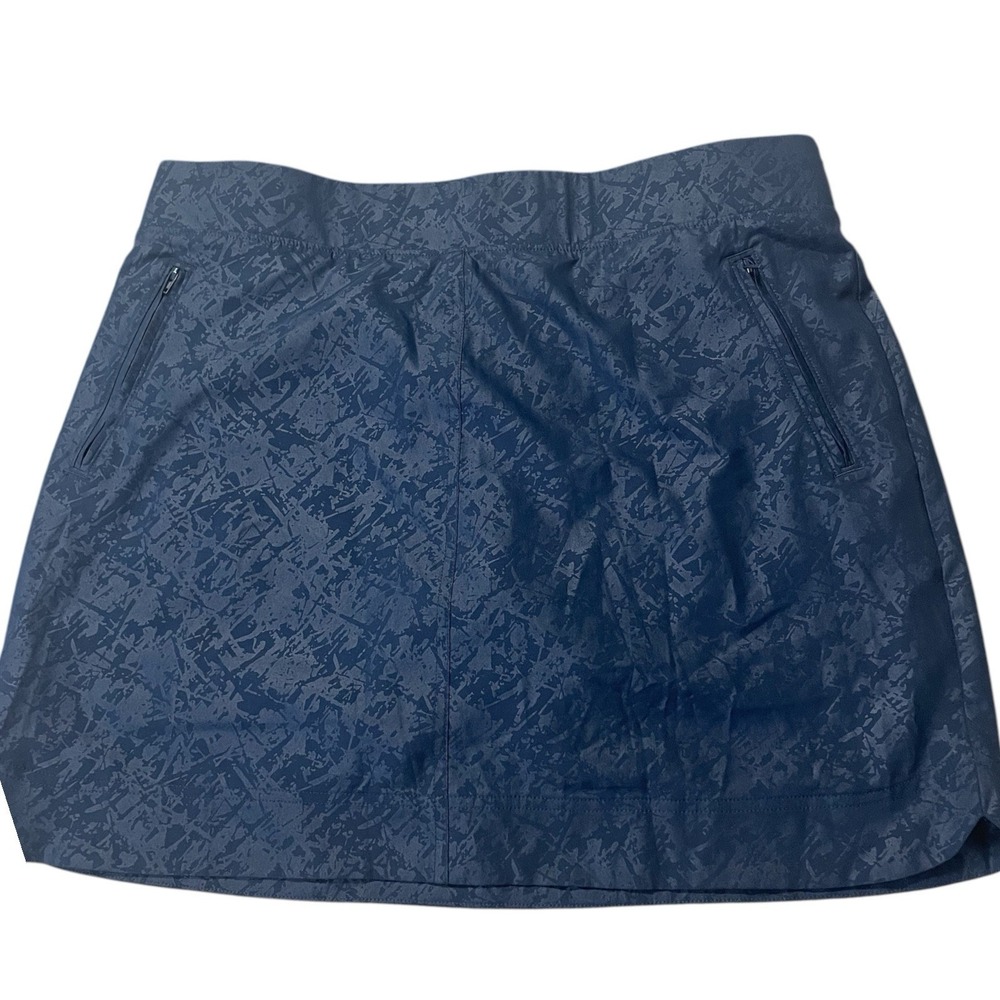 Orvis Embossed Skort #1400361, Blue, Women's Size XL